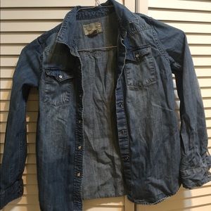 Girls Ralph Lauren denim shirt size 12